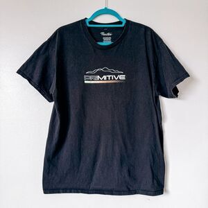 Primitive Black Crewneck Graphic Tee Shirt Size Large